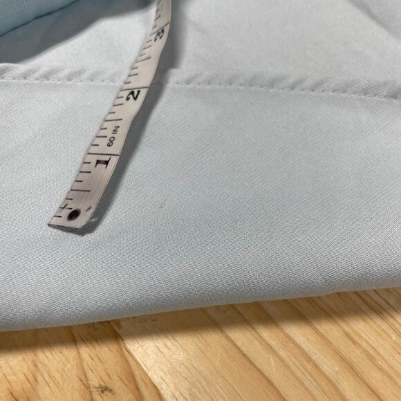 Mac Duggal NWT One Shoulder Jersey Mermaid Gown Powder Blue Size 6 Asymmetrical - Picture 10 of 11